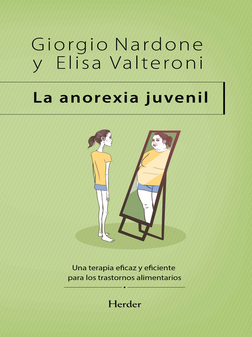 Cover image for La anorexia juvenil